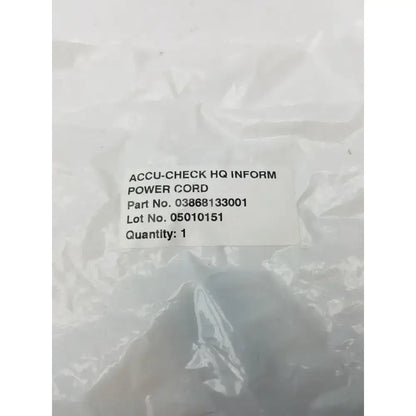 Accu Chek HQ Inform Power Cord 03868133001 Power Cord, second-hand product photo 9