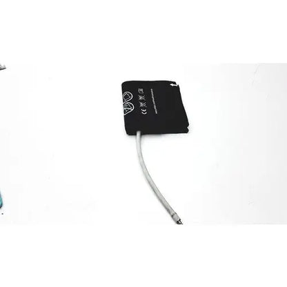 Black fabric blood pressure cuff with gray tube for accurate and comfortable measurement philips m4555b adult