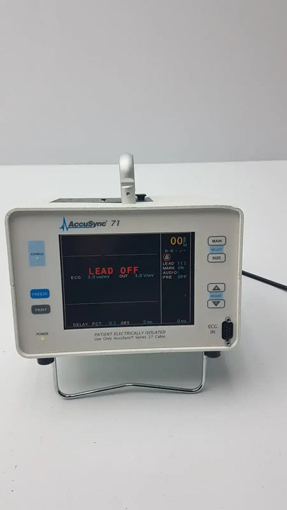 Accusync 71 7100-3P ECG Cardiac Patient Monitor ECG Patient Monitor, second-hand product photo 8