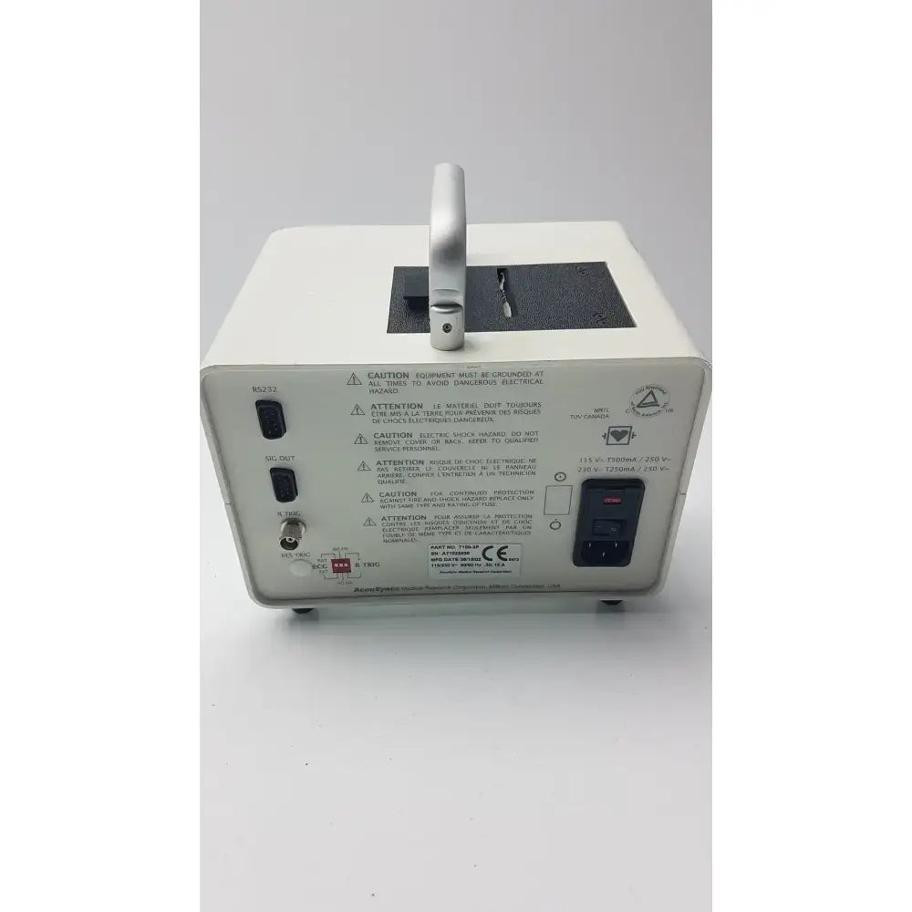 Accusync 71 7100-3P ECG Cardiac Patient Monitor ECG Patient Monitor, second-hand product photo 4