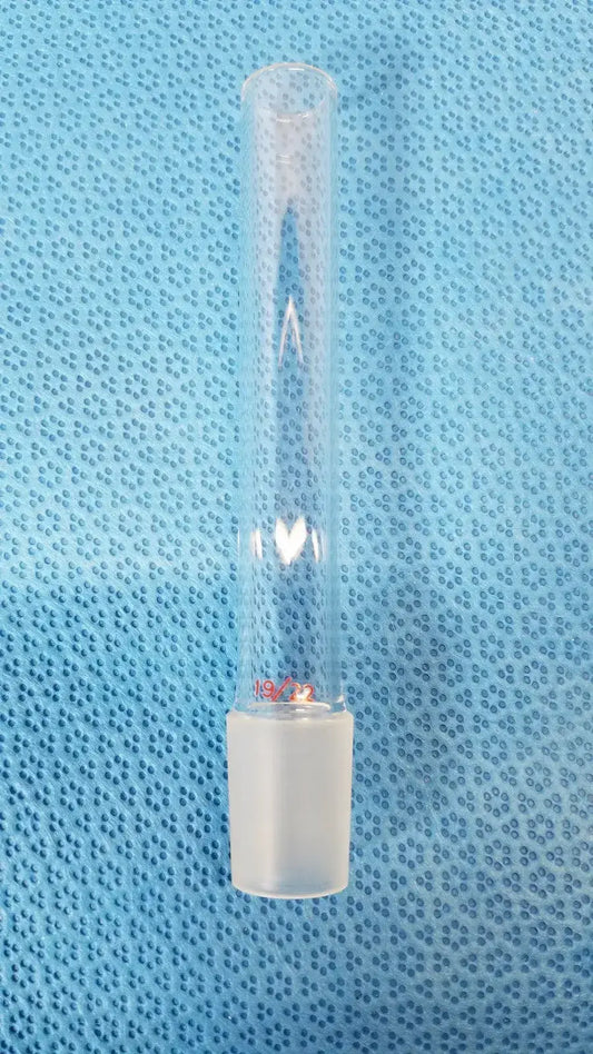 AC GLASS ACE Glass 19/22 Inner Ground Joint Laboratory Connector Borosilicate Glass Laboratory Glassware Joint Connector, second-hand product photo 1