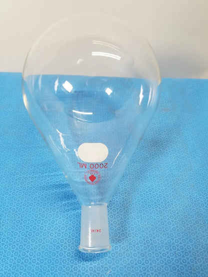 Ace Glass 2000 mL Heavy Wall Rotary Evaporating Recovery Flask – Borosilicate Rotary Evaporating Recovery Flask, second-hand product photo 1