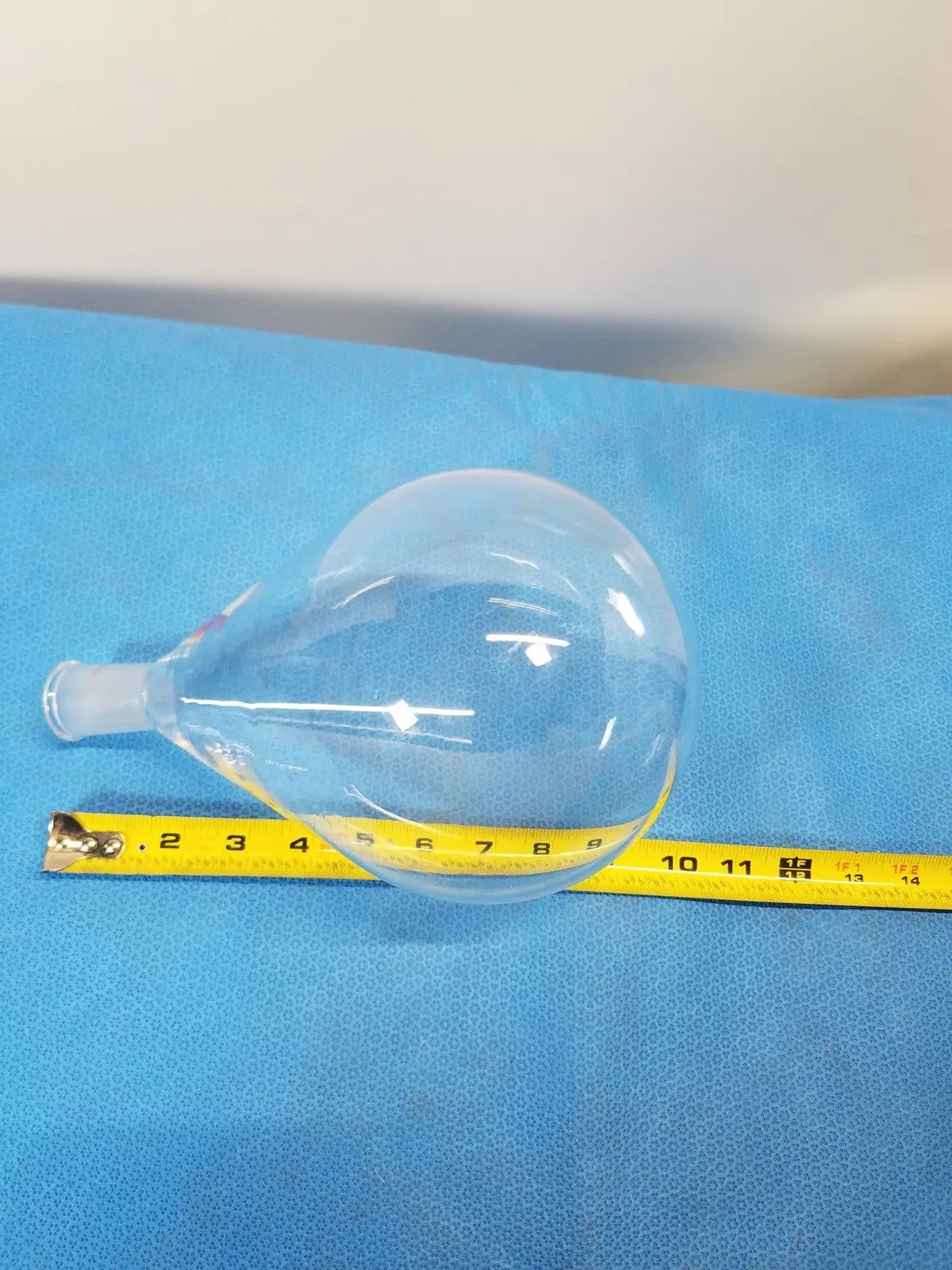 Ace Glass 2000 mL Heavy Wall Rotary Evaporating Recovery Flask – Borosilicate Rotary Evaporating Recovery Flask, second-hand product photo 2