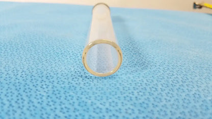 ACE Glass 24/40 Ground Joint on Borosilicate Glass Tubing Laboratory Adapter Laboratory Glassware Adapter, second-hand product photo 2