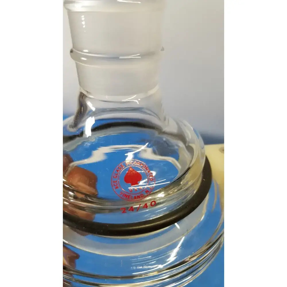 ACE Glass 24/40 Lyph-Lock Flask Top – Labconco Borosilicate Laboratory Glasswar Flask Top Adapter, second-hand product photo 2