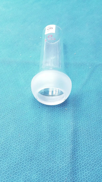 KONTES Ace Glass 75/50 Socket Joint Borosilicate Glass ? Glassblower Lab Fitting Laboratory Glassware Fitting, second-hand product photo 5