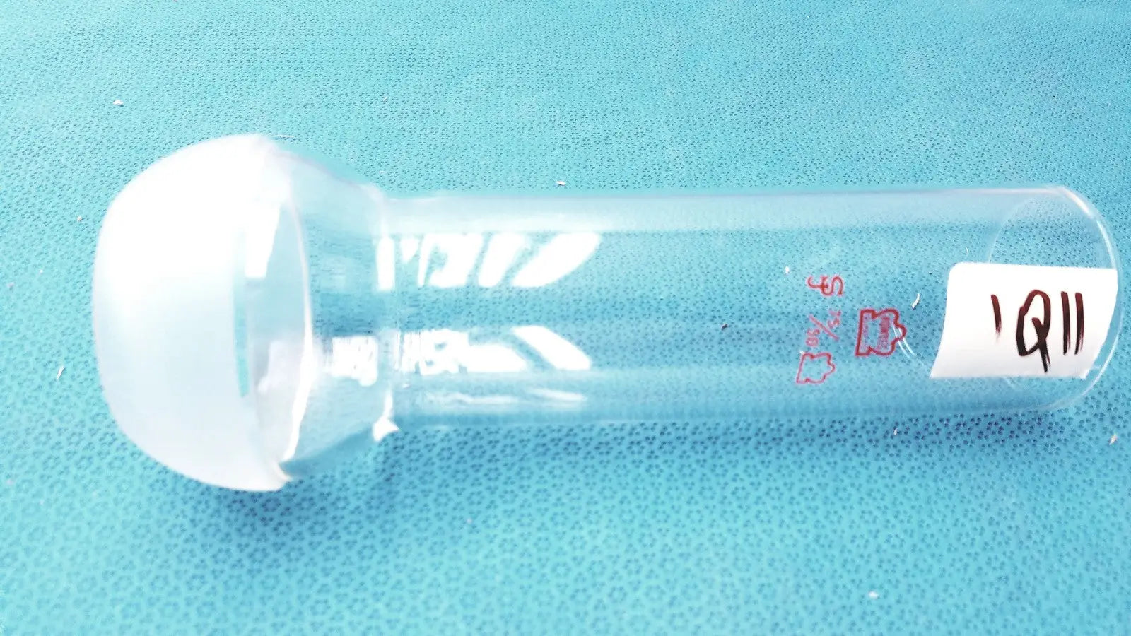 KONTES Ace Glass 75/50 Socket Joint Borosilicate Glass ? Glassblower Lab Fitting Laboratory Glassware Fitting, second-hand product photo 2