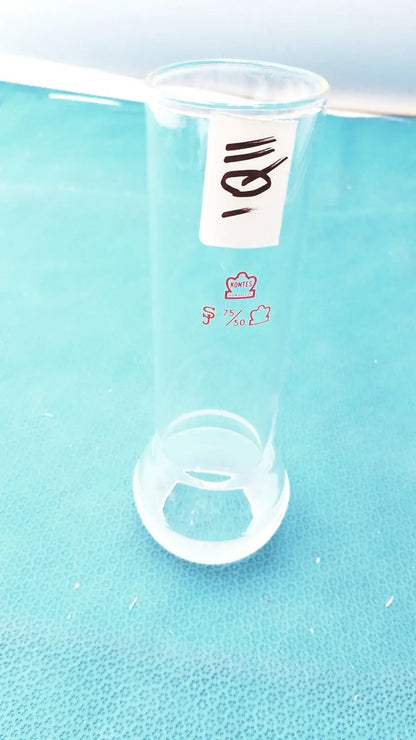KONTES Ace Glass 75/50 Socket Joint Borosilicate Glass ? Glassblower Lab Fitting Laboratory Glassware Fitting, second-hand product photo 7
