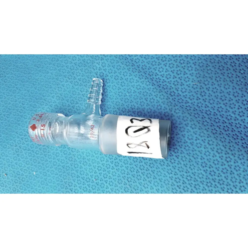 Reuse Medical ACE Glass Chem-Thread Inlet Adapter – Laboratory Glassware, 24/40 Joint Other Medical & Lab Glassware, second-hand product photo 1