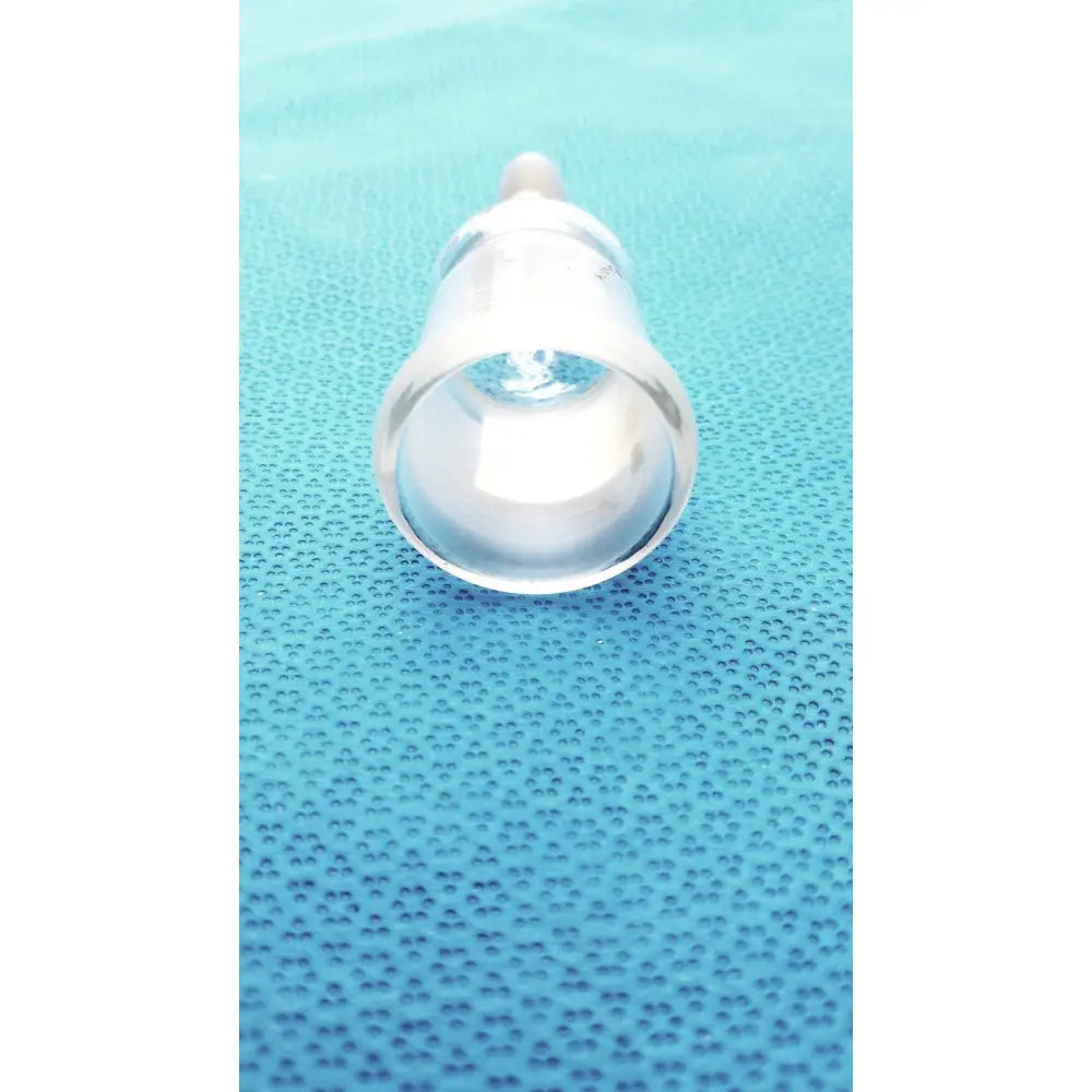 Clear glass led light bulb with frosted lens and metallic base for ace glass enlarging adapter borosilicate joint