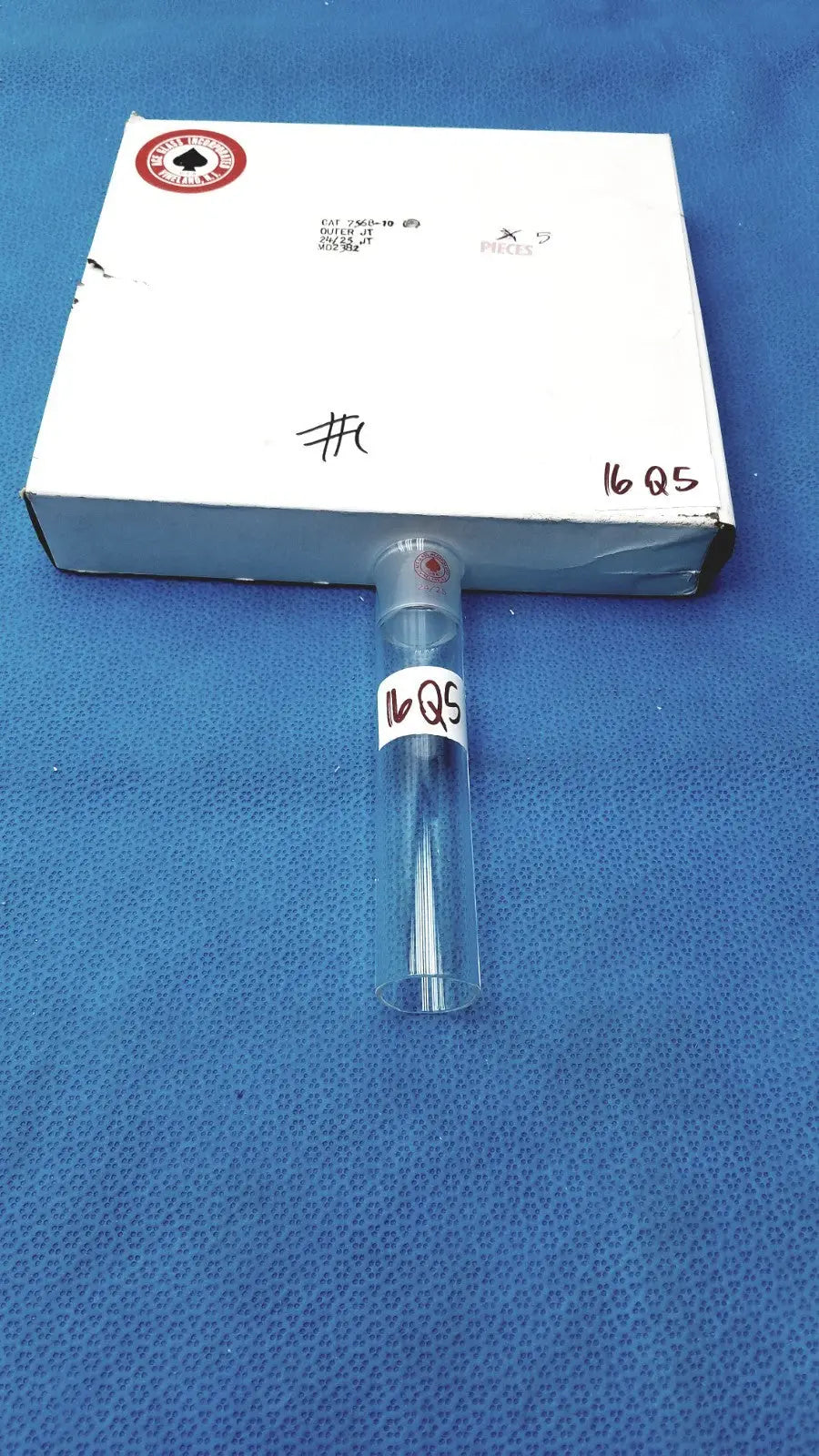 Reuse Medical ACE Glass Outer Member 24/25 Ground Glass Joint – Medium Length Other Medical & Lab Glassware, second-hand product photo 1