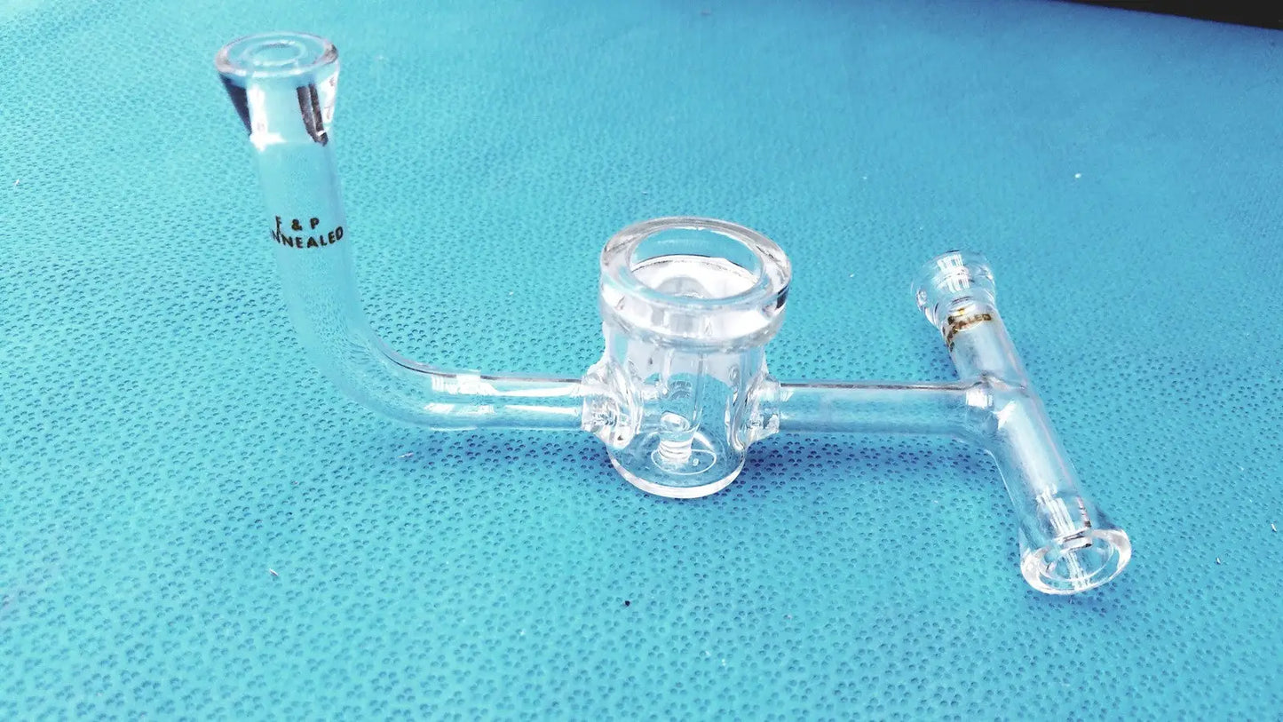 Reuse Medical ACE Glass Straight Bore Stopcock with Sidearms – Borosilicate Lab Valve Adapter Lab Flasks, second-hand product photo 1