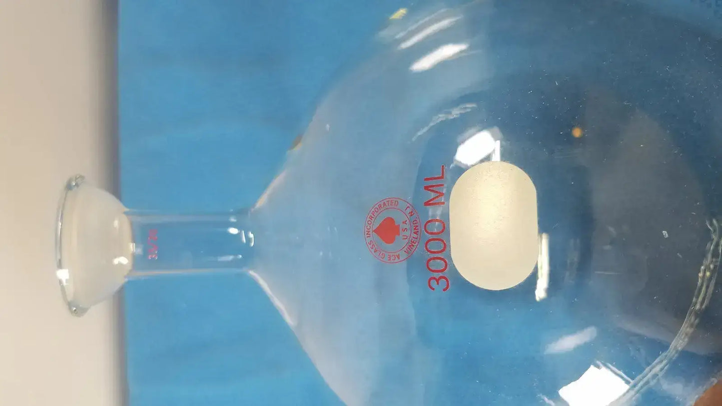 Ace Glass Aceglass 3000mL Heavy Duty Lab Glassware – 35/20 Ground Joint Laboratory Glassware, second-hand product photo 2