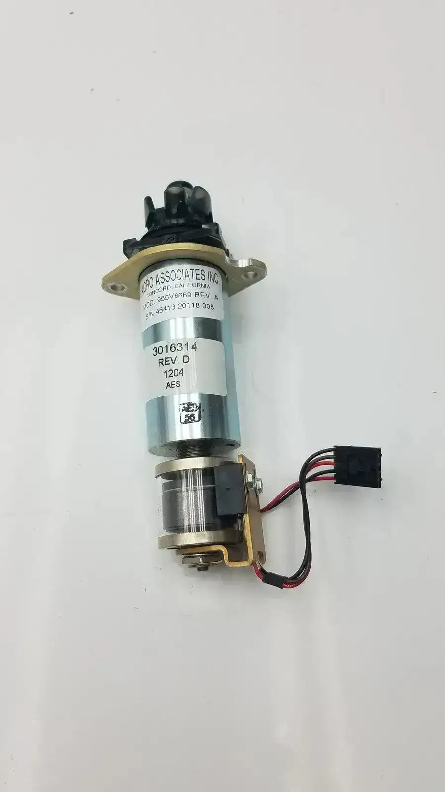 Acro Associates 955V8669 Rev A Valve Valve, second-hand product photo 5