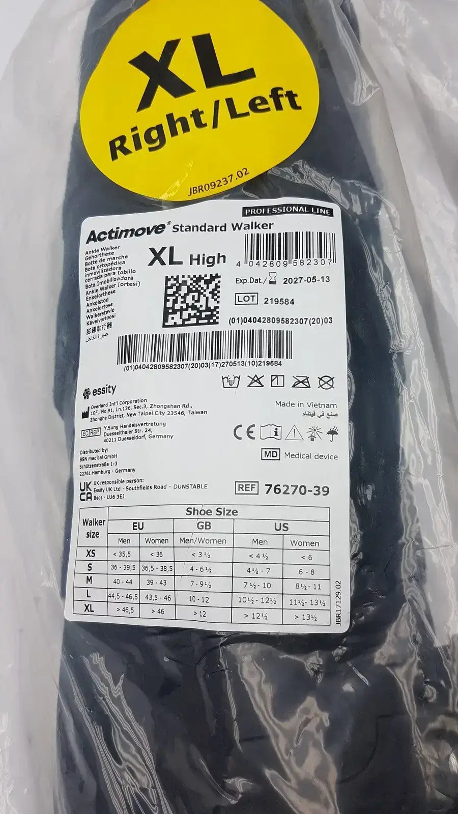 Actimove Standard Walker XL High Orthopedic Walker Boot, second-hand product photo 8
