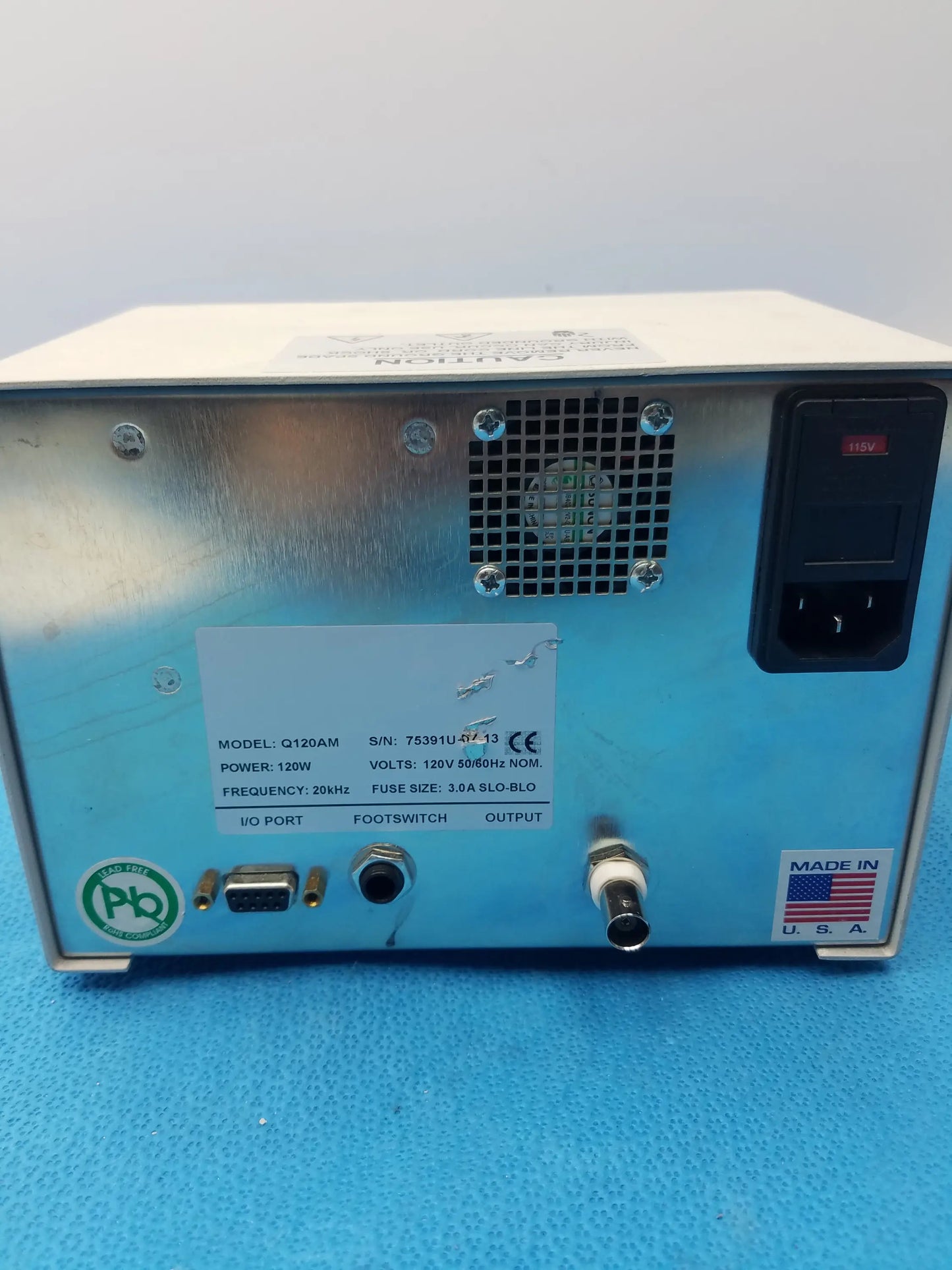 Active Motif Q120AM Sonicator Sonicator, second-hand product photo 11