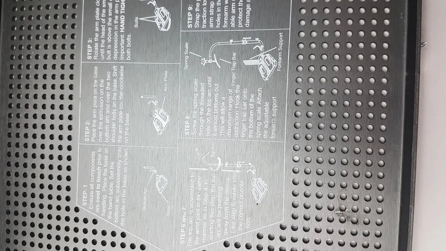 Acumed Arc Wrist Tower Tray 2 Of 2 Orthopedic Instrument Tray, second-hand product photo 4