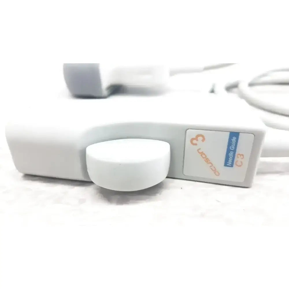 Acuson 3 Needle Guide for C3 Convex Array Ultrasound Probe Ultrasound Probe Needle Guide, as-is (for parts) product photo 4