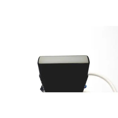 Black rectangular usb-c charging adapter with matte finish and coiled cable for acuson l7384 linear array ultrasound probe