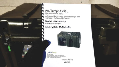 AcuTemp AX56L Portable Medical Temperature Management Refrigerator Freezer Medical Refrigerator/Freezer, as-is (for parts) product photo 3