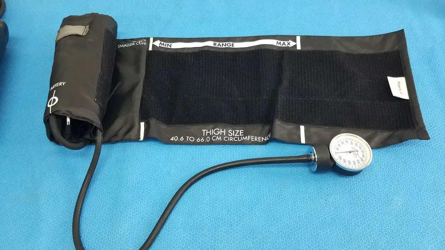ADC Adcuff Sphygmomanometer Thigh Cuff Aneroid Blood Pressure Monitor 40.6-66cm Blood Pressure Cuff, second-hand product photo 3