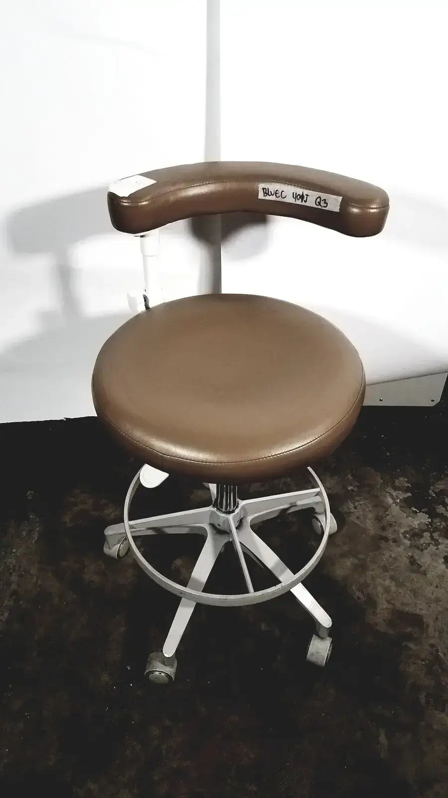 Adec Dental Assistant Chair Adjustable Ergonomic Medical Stool with Armrest Dental Assistant Chair, second-hand product photo 1
