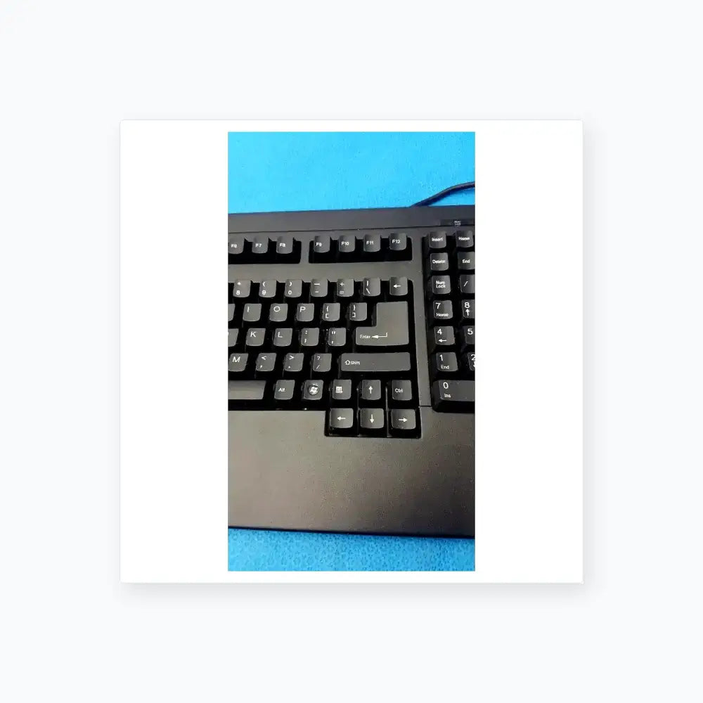 Adesso Model No ACK-730PB Rackmount Touchpad Keyboard Rackmount Touchpad Keyboard, second-hand product photo 3