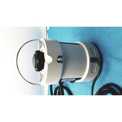 Adroit htp-1500 gray and black electric heat therapy pump with clear lid white accents and power cord for heat therapy