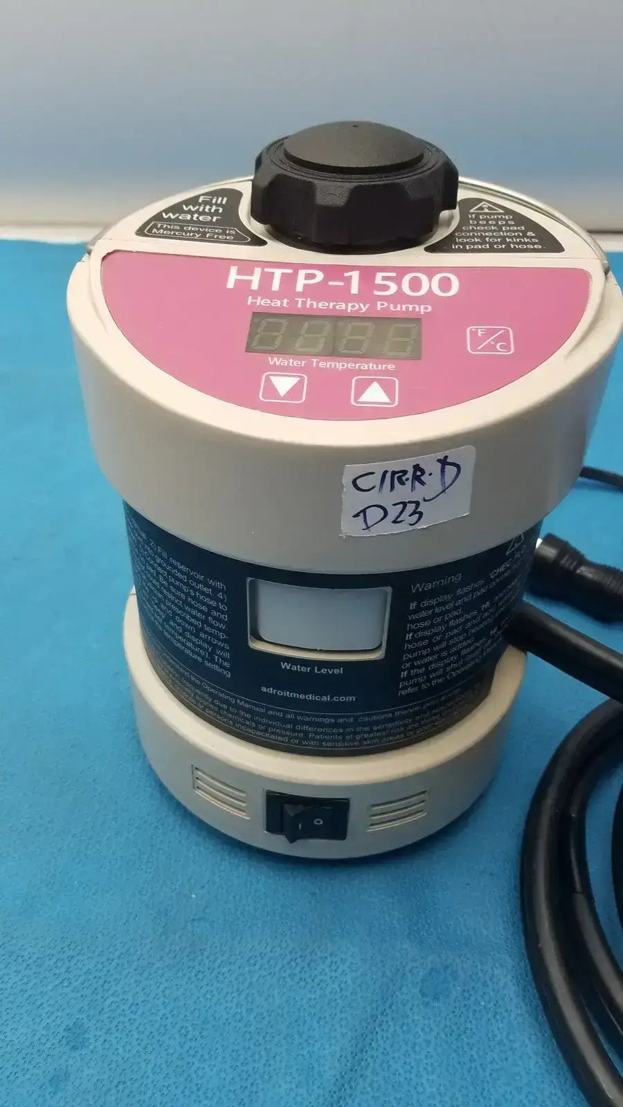 Adroit HTP-1500 Heat Therapy Pump Heat Therapy Pump, second-hand product photo 10
