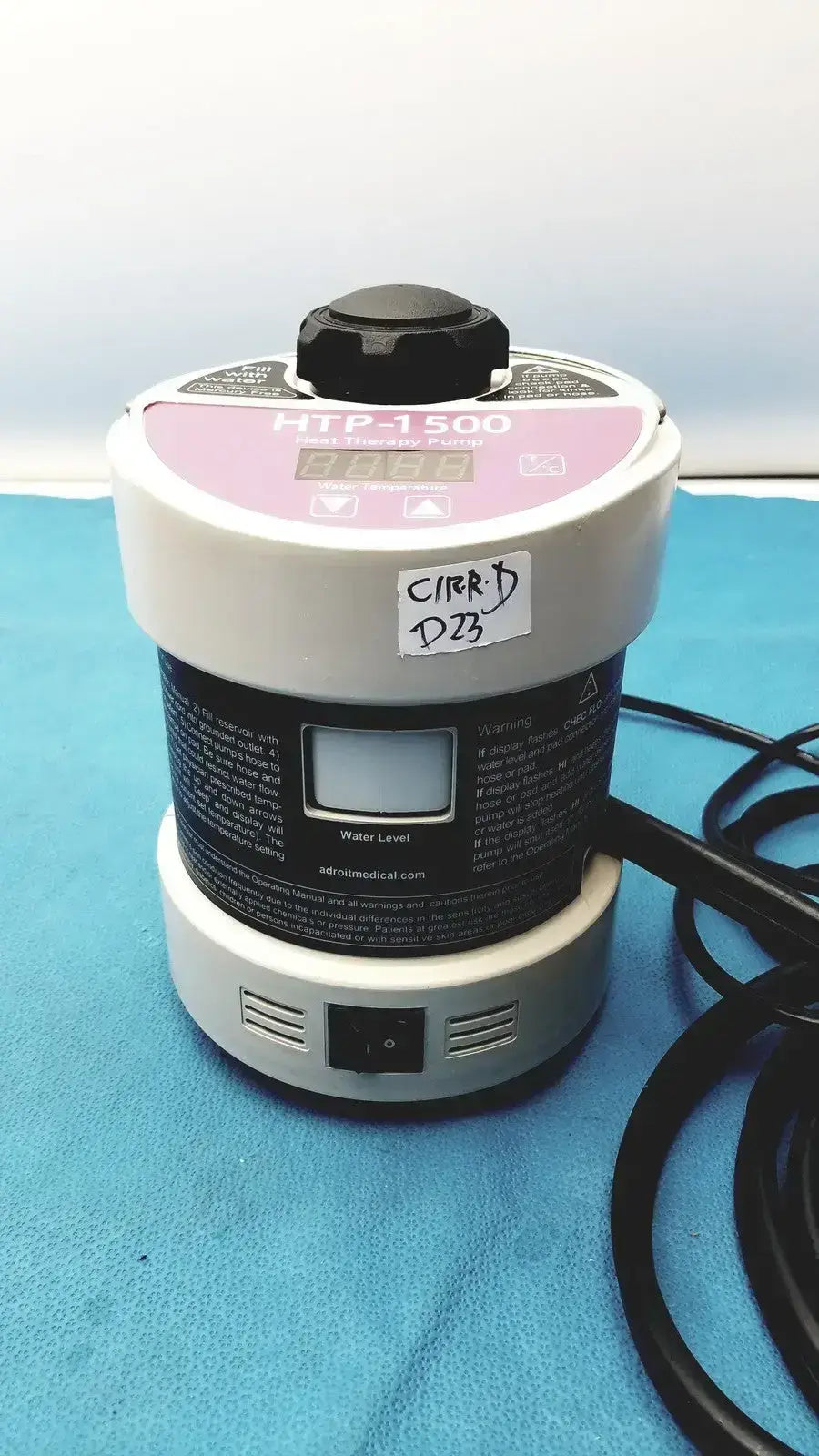 Adroit HTP-1500 Heat Therapy Pump Heat Therapy Pump, second-hand product photo 11