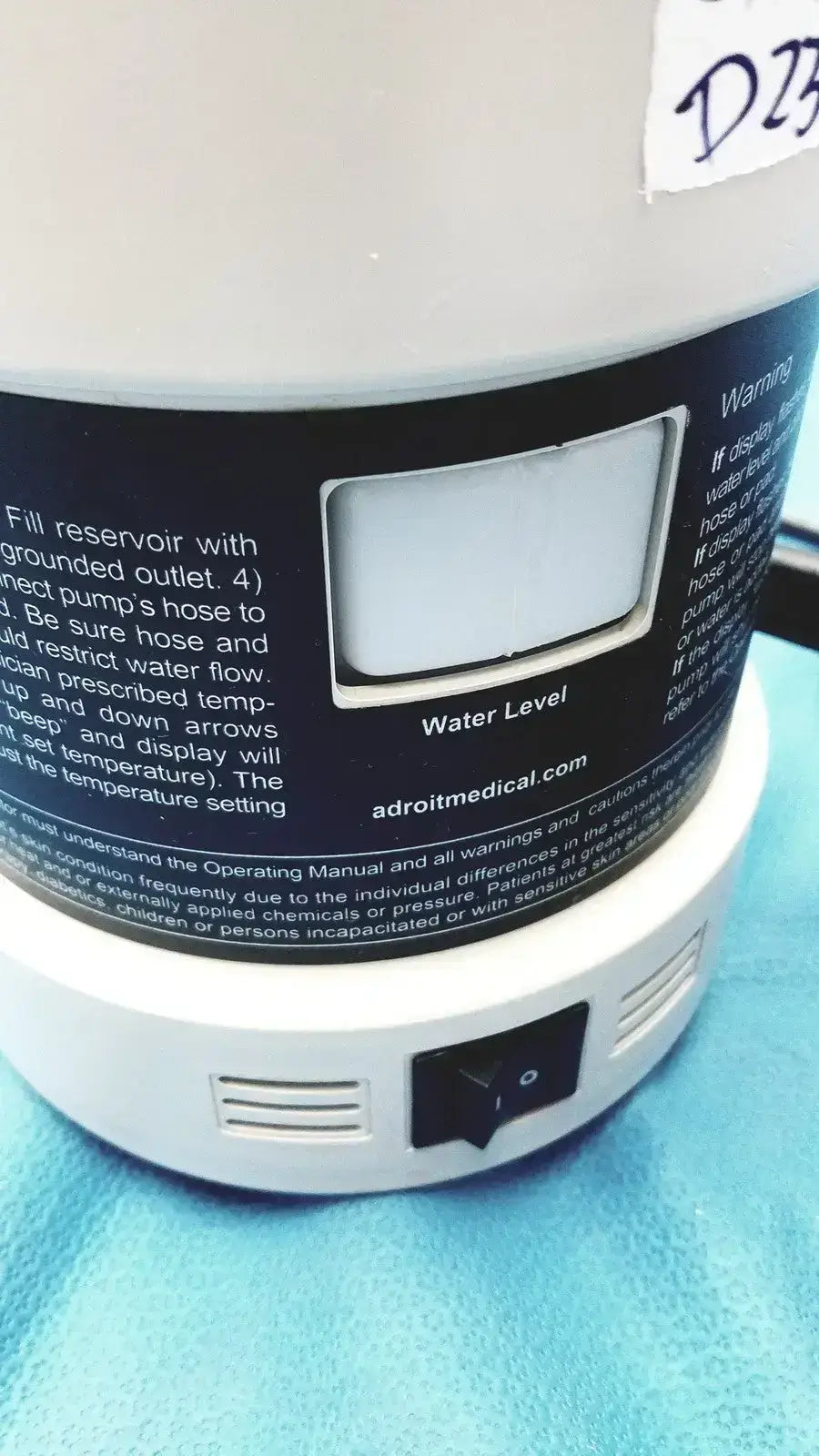 Adroit HTP-1500 Heat Therapy Pump Heat Therapy Pump, second-hand product photo 15