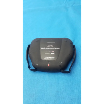 Advanced diagnostiics mvp pro black plastic key programming system with red indicator light and black carrying straps