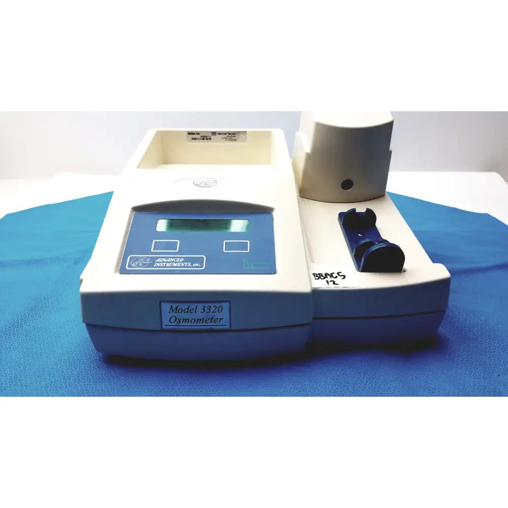 Beige and blue advanced instruments osmometer model 3320 with digital display preowned untested for calibration