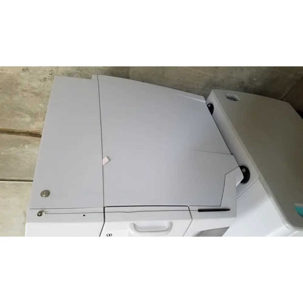 Gray office printer with sleek plastic casing featured in advanced sterilization products sterrad nx sterilizer design
