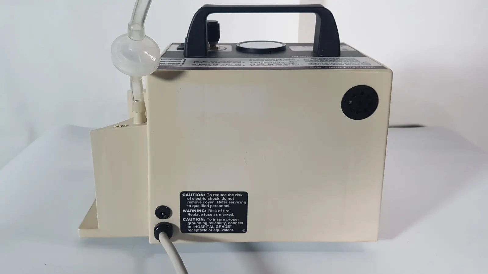 Aeros Care-E-Vac II Portable Suctiion Unit Portable Suction Unit, as-is (for parts) product photo 7
