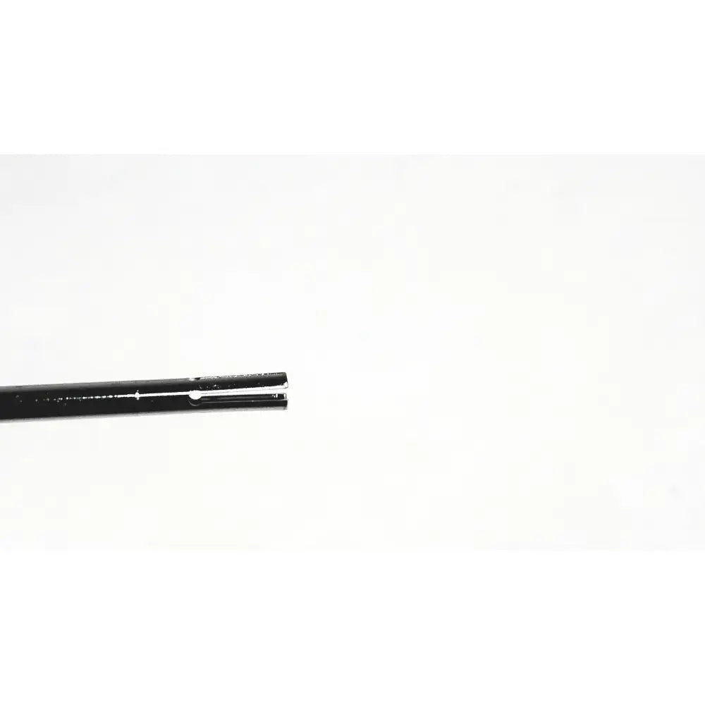 Black aesculap dissector surgical instrument with sleek matte finish and silver clip for minimally invasive surgery