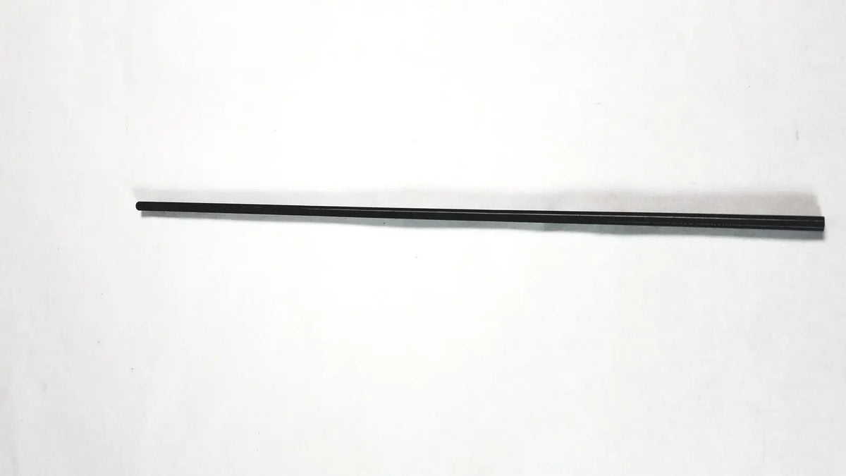 Black plastic aesculap insulated outer tube designed as an insulated outer component for medical instruments