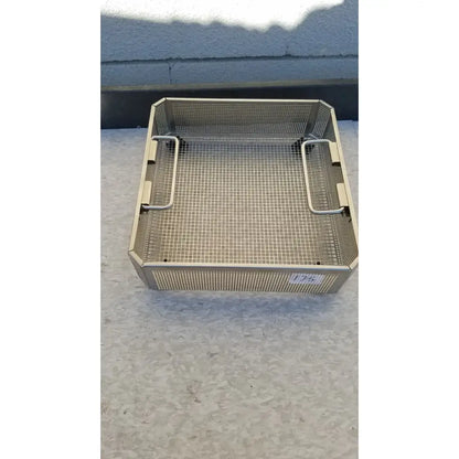 Reuse Medical Aesculap JF113R Stainless Steel Instrument Sterilization Basket Tray Sterilization Trays & Cases, second-hand product photo 1