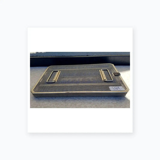 Reuse Medical Aesculap JF257R Sterilization Case Tray PN3046A Modified Sterilization Trays & Cases, second-hand product photo 1