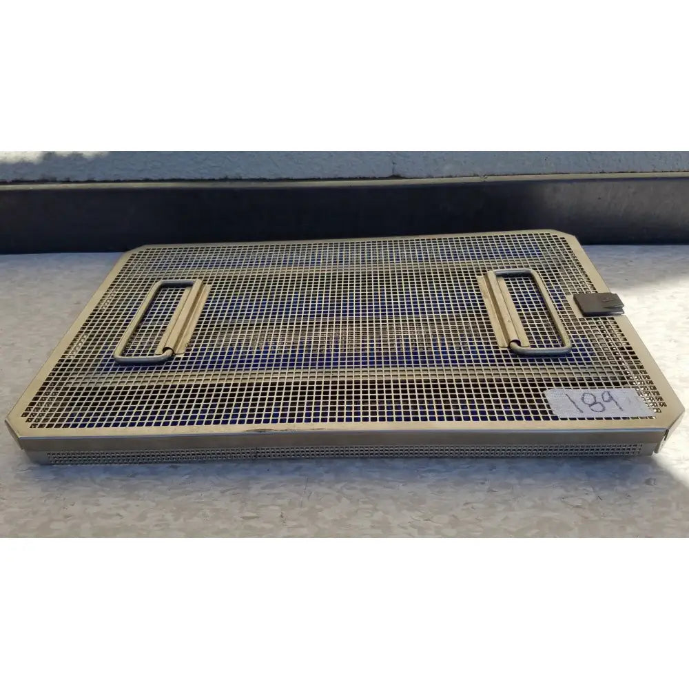 Reuse Medical Aesculap JF257R Sterilization Case Tray PN3046A Modified Sterilization Trays & Cases, second-hand product photo 1