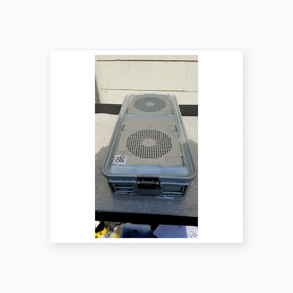 Reuse Medical Aesculap JK489 JK442 Sterilization Container Case Sterilization Trays & Cases, second-hand product photo 1