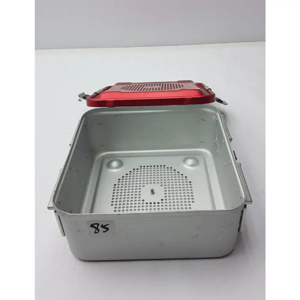 Reuse Medical Aesculap JN341 Sterilization Container System With Lid Sterilization Trays & Cases, second-hand product photo 1