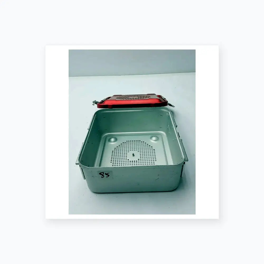 Reuse Medical Aesculap JN341 Sterilization Container System With Lid Sterilization Trays & Cases, second-hand product photo 1