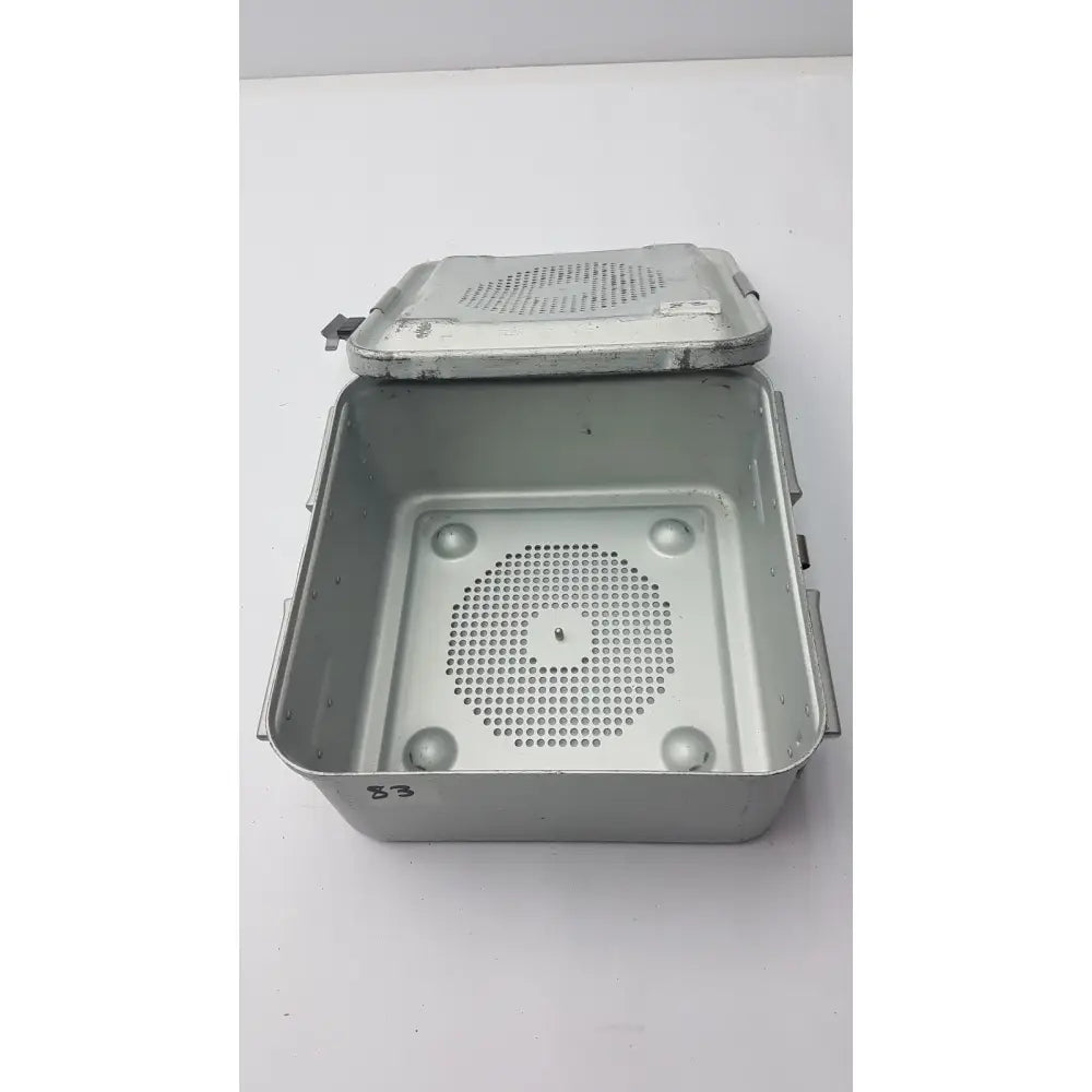 Reuse Medical Aesculap JN342 Sterilization Container System With Lid Sterilization Trays & Cases, second-hand product photo 1