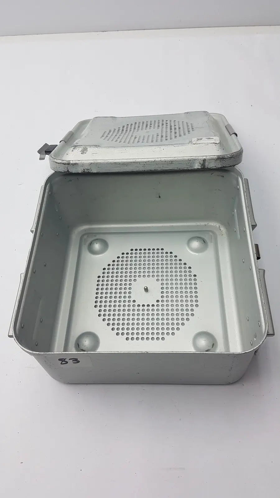 Reuse Medical Aesculap JN342 Sterilization Container System With Lid Sterilization Trays & Cases, second-hand product photo 1