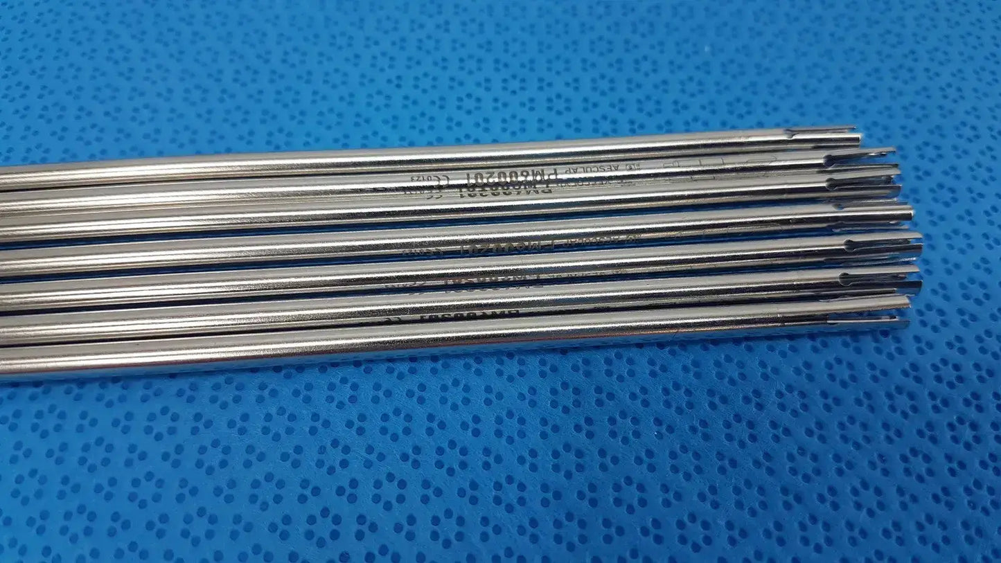 Aesculap Laparoscopic Metal Inner Tube - Model PM600201 Lot of 7 Laparoscopic Instrument Part, second-hand product photo 2