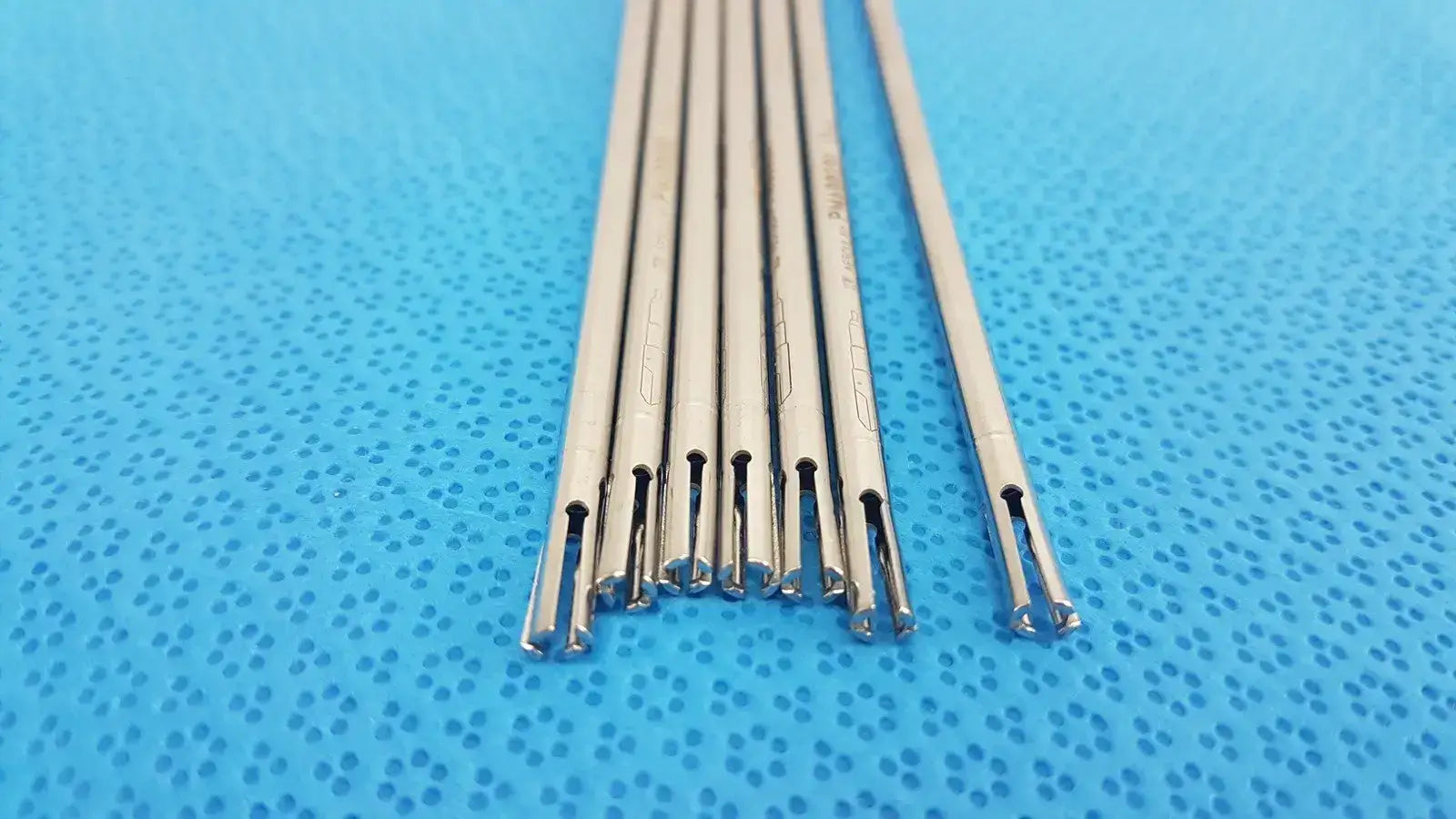 Aesculap Laparoscopic Metal Inner Tube - Model PM600201 Lot of 7 Laparoscopic Instrument Part, second-hand product photo 3