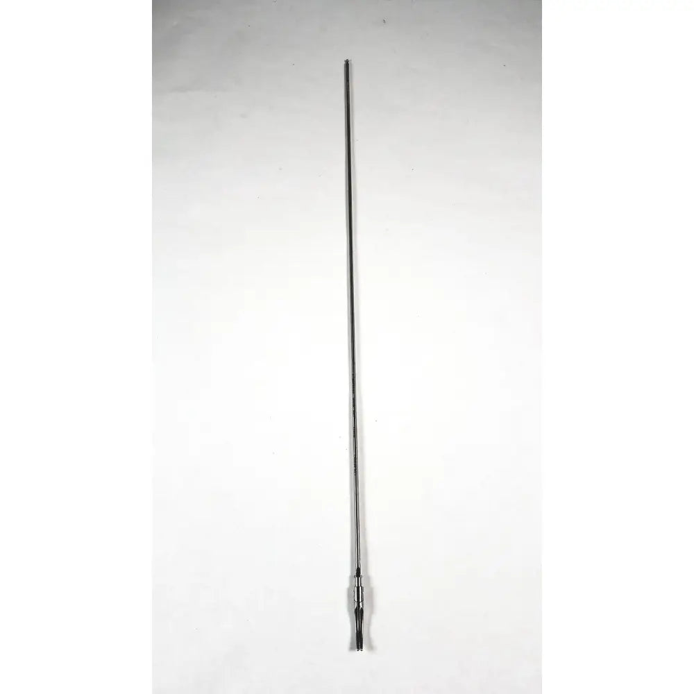 Aesculap Maryland curved grasping forceps insert with serrated polished chrome finish and threaded metallic base