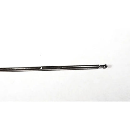 A sleek black metal aesculap maryland curved grasping forceps with polished finish and rounded tip