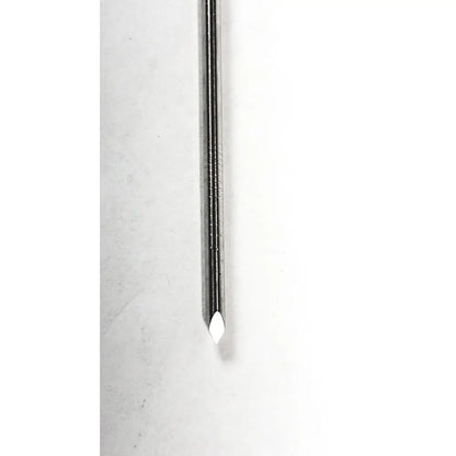 Aesculap maryland dissecto insert with sleek metallic silver finish and fine ridges for laparoscopic surgical use